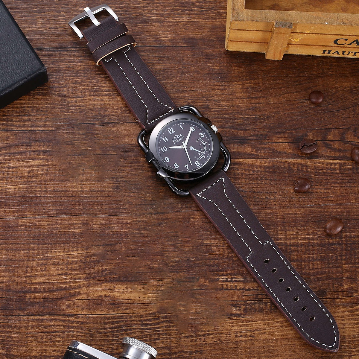 【2025 Nou】Alloy case business mechanical watch